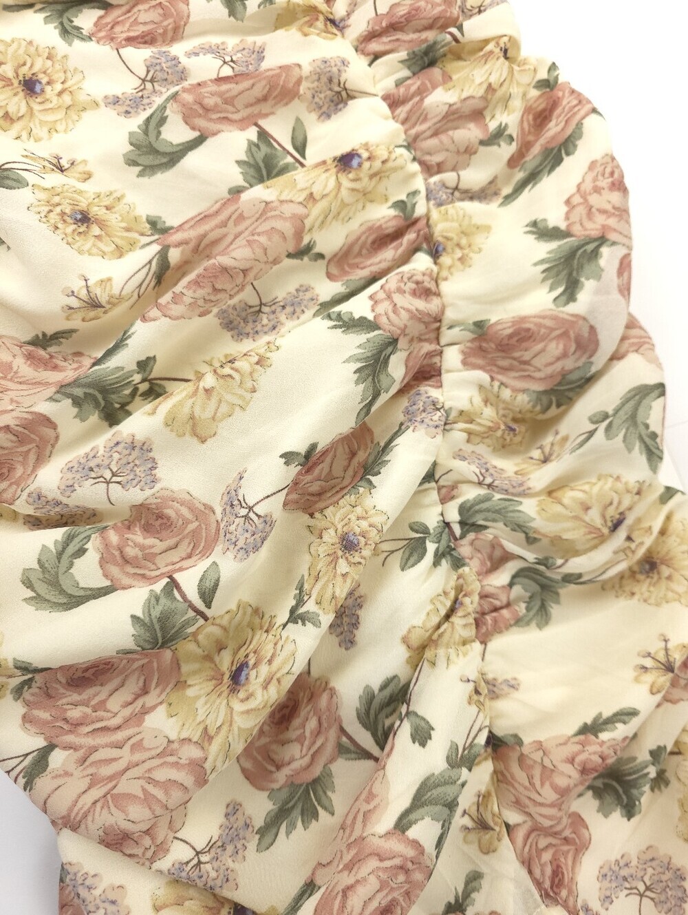Vici Gorgeous Cream Floral Dress Sz Xs - Picture 3 of 13
